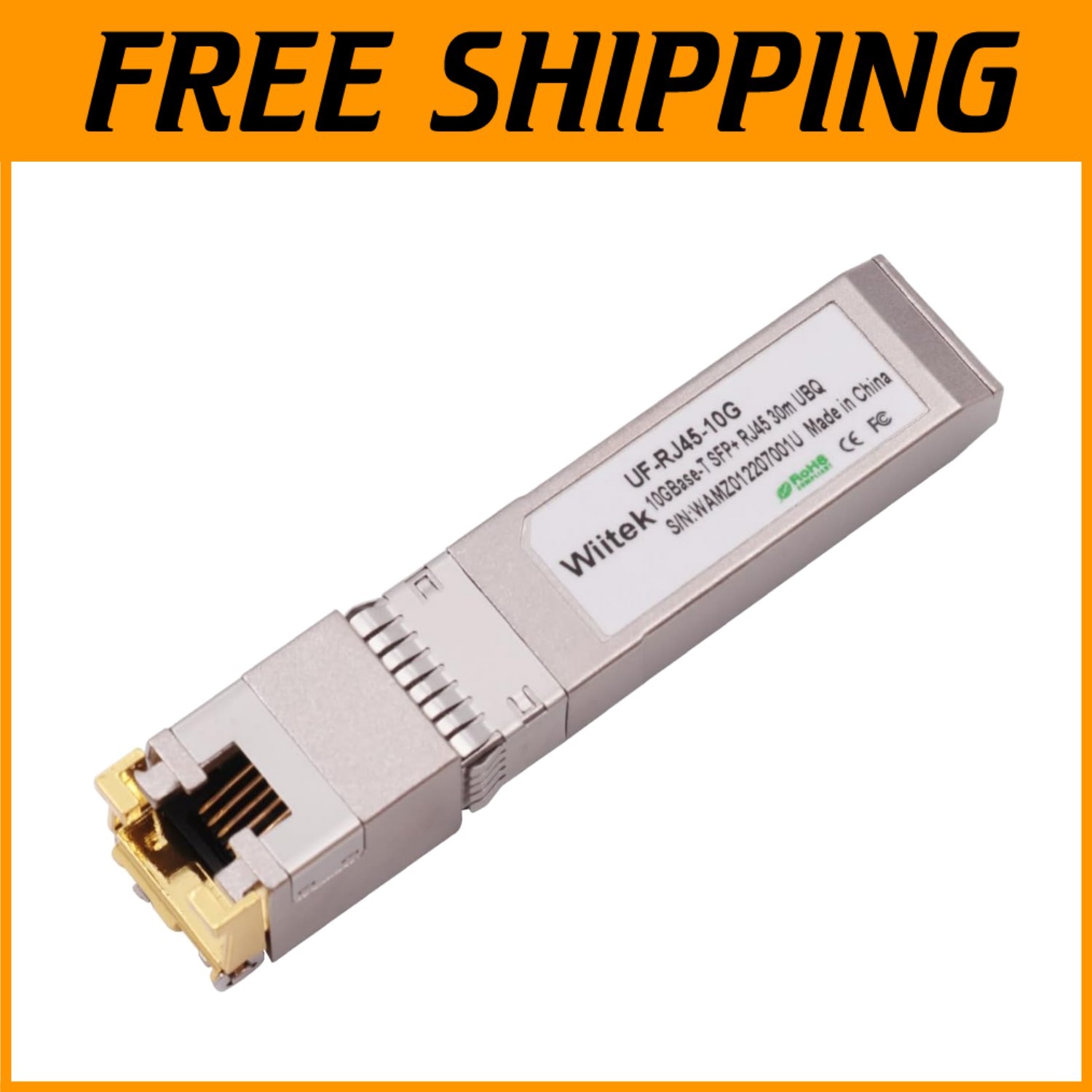 10G Ethernet Copper SFP+ Transceiver - 30m*`^^-%``