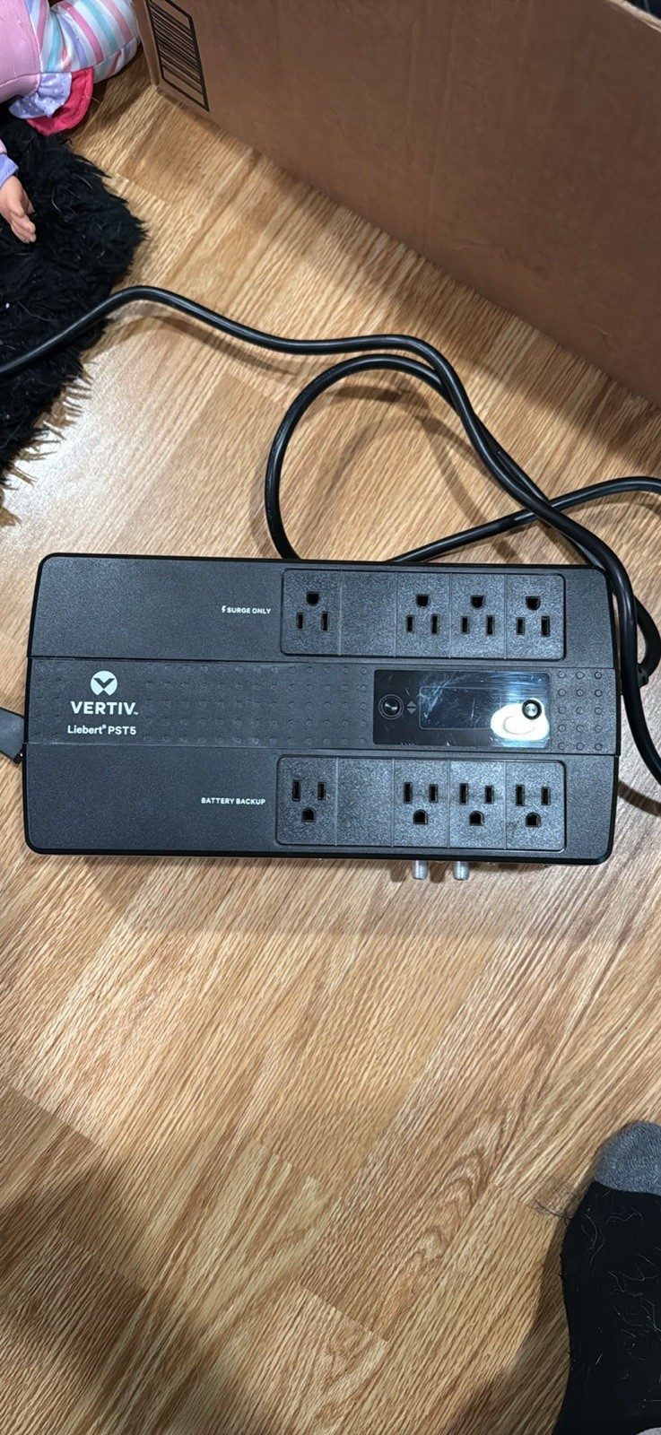 Vertiv Liebert PST5 UPS 120V 8-Outlets Surge Protection Black