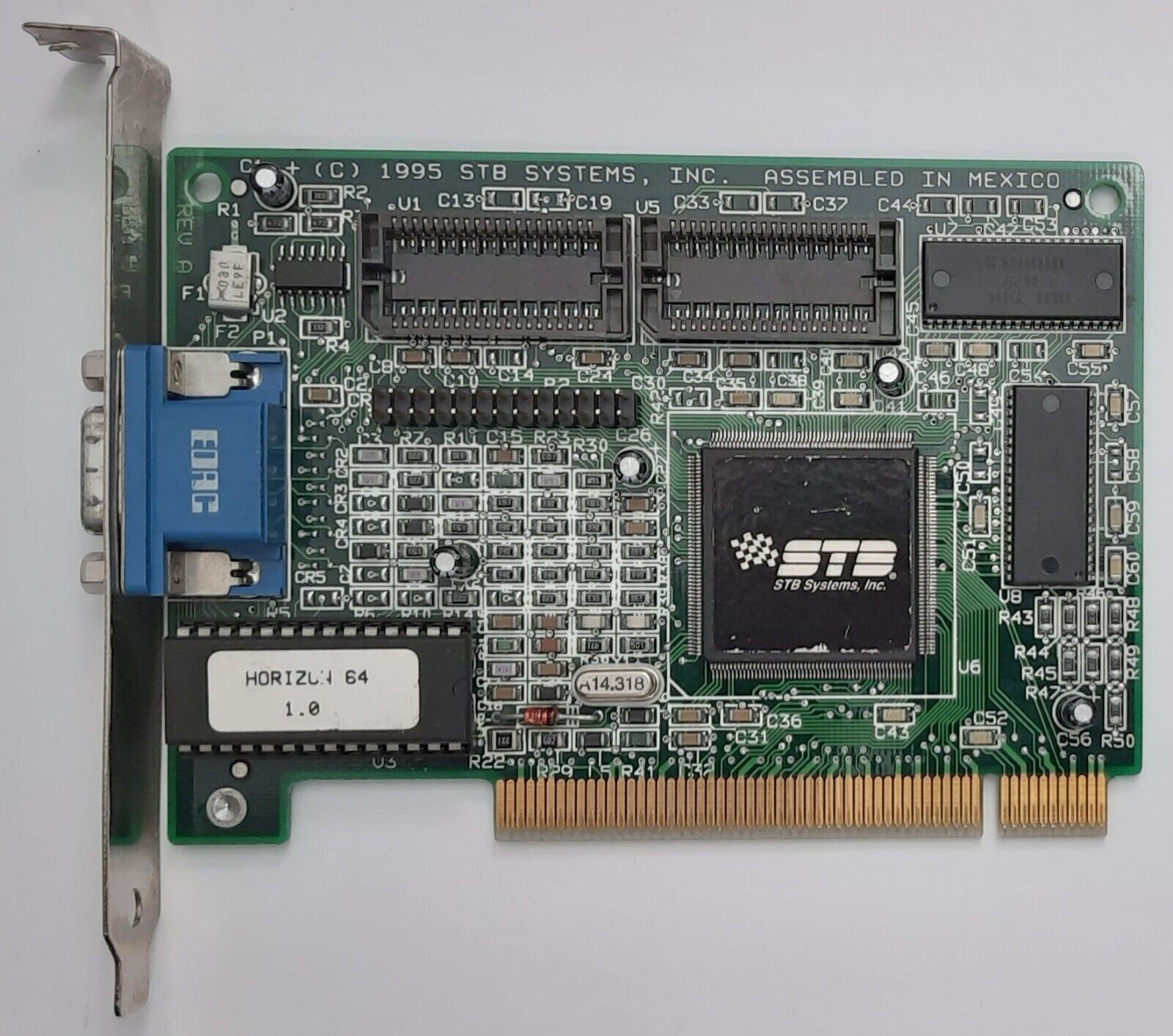 STB Horizon 64 PCI Graphics Card (Sierra Falcon 64, SC15064, 1MB, Retro, 1995)