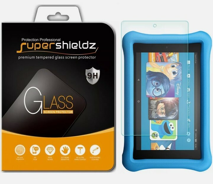 2x Tempered Glass Screen Protector for Amazon Fire HD 8 Kids Edition (2017/2018