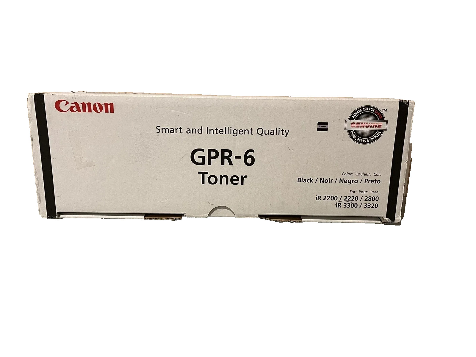 Genuine Canon GPR-6 Black Toner Cartridge 30.2K Yield