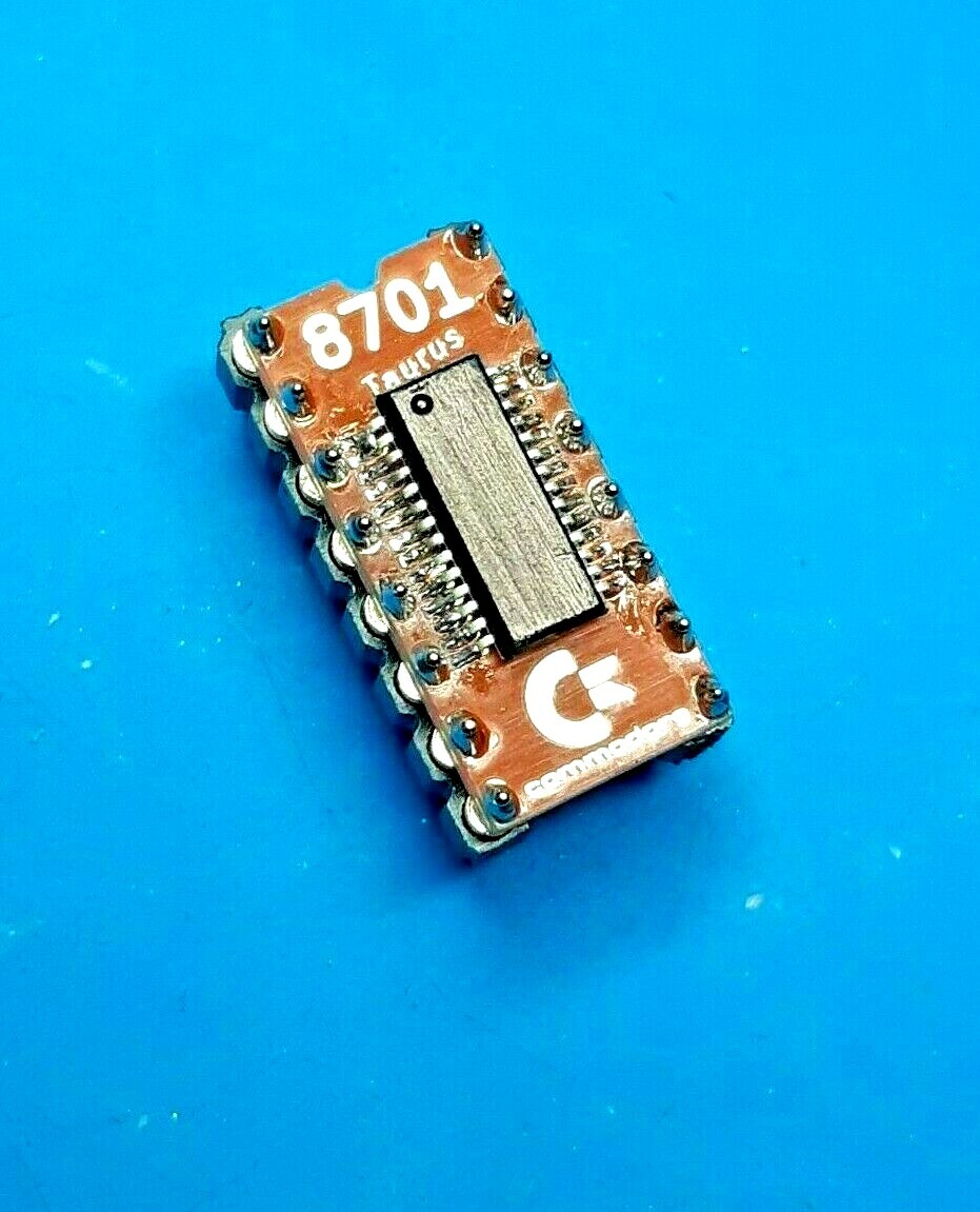 MOS 8701 Clock IC Replacement Commodore C64, C128, small size PAL NTSC automatic