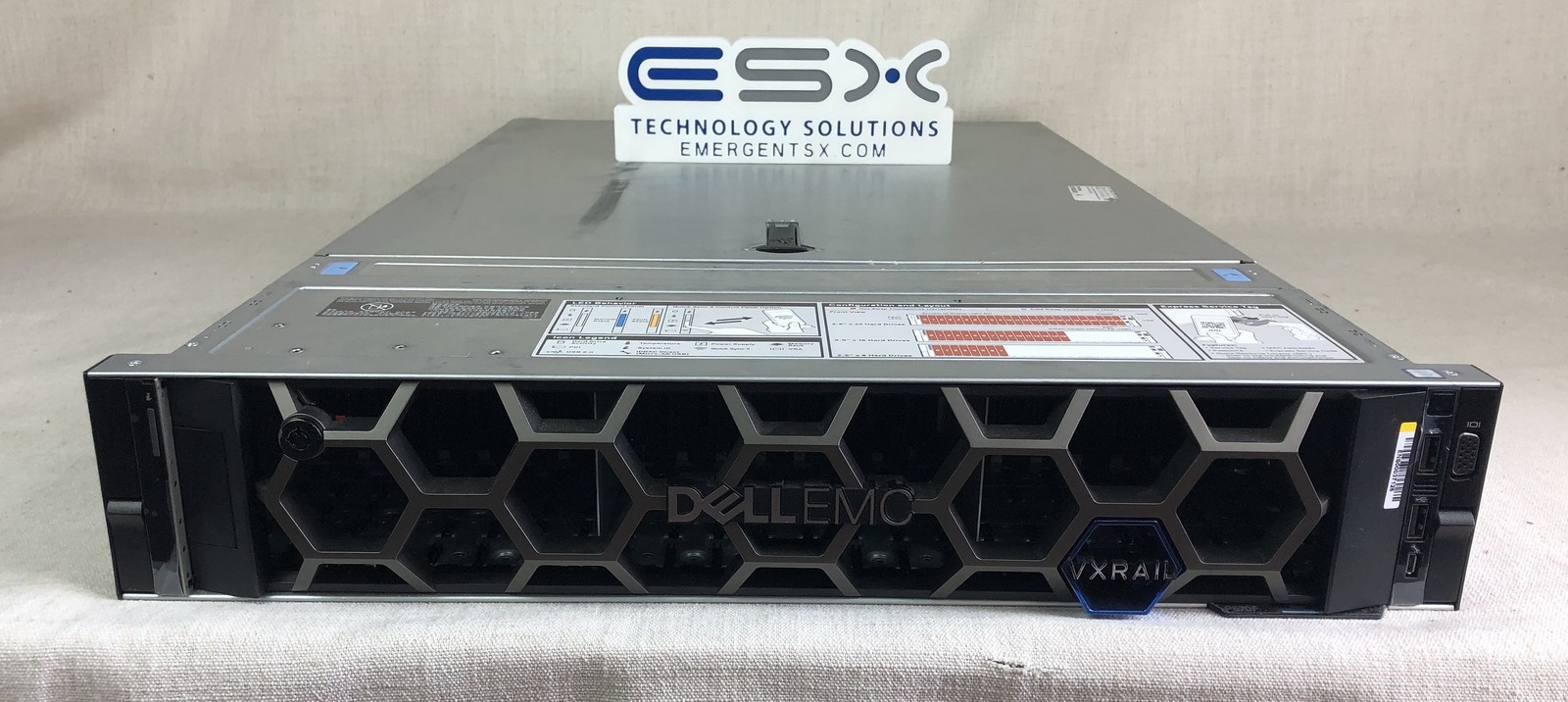 Dell R740XD VxRail P570 24x 2.5” Server 2x 20C Gold 6248 2.5GHz 256GB RAM 10GbE