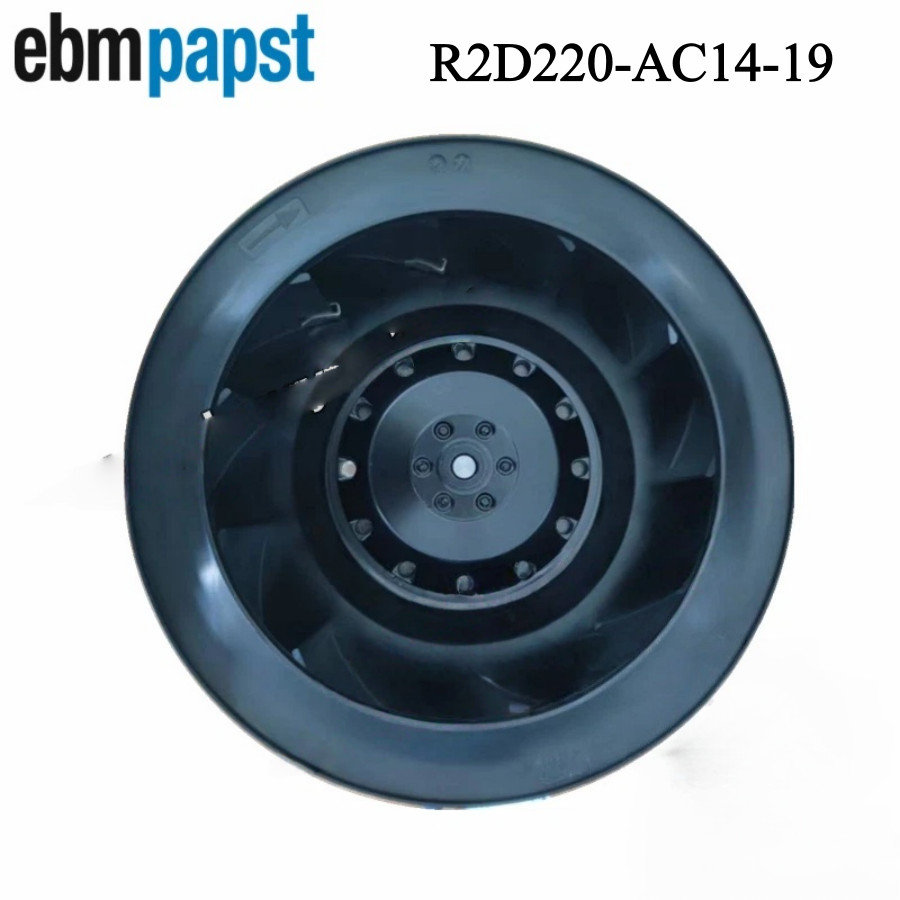 1PCS New For Ebmpapst R2D220-AC14-19 AC400V 74W φ220MM Cooling Fan Fast Shipping