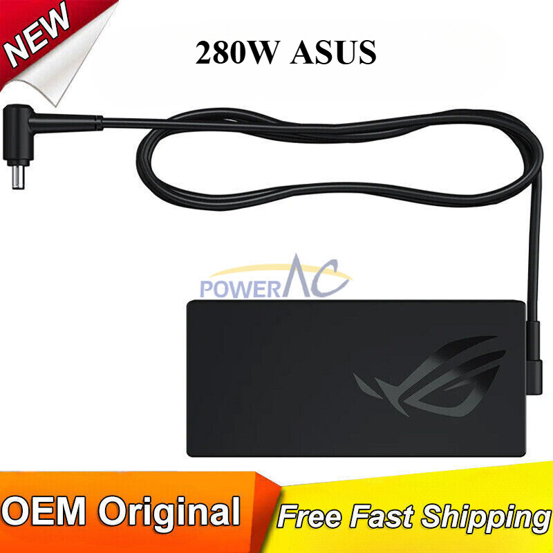 280W Original ASUS ROG STRIX G18 G814JIR-XS96 Power Supply Charger ADP-280BB B