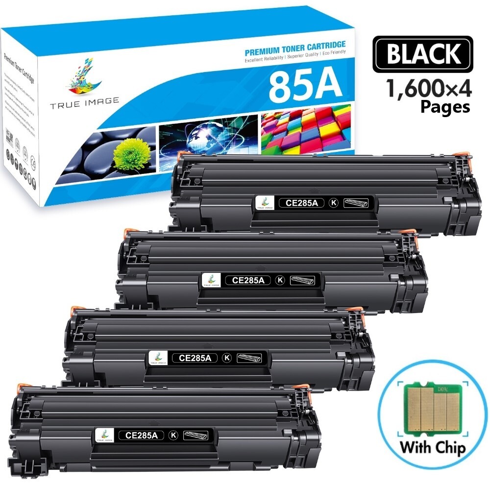 4 x CE285A 85A Toner combo for HP LaserJet Pro P1102 P1102w M1212nf M1217nfw