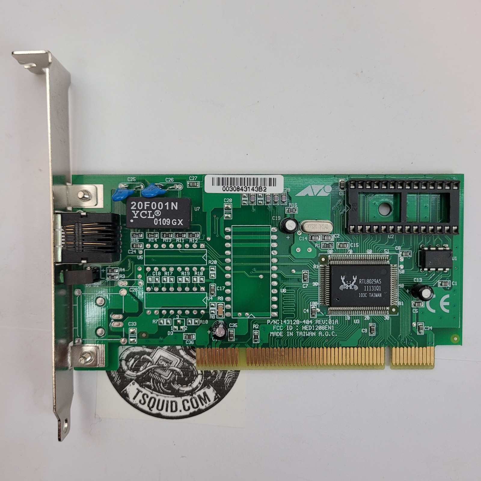 Allied Telesyn AT-2400T Network Adapter PCI Ethernet Card Realtek RTL8029AS