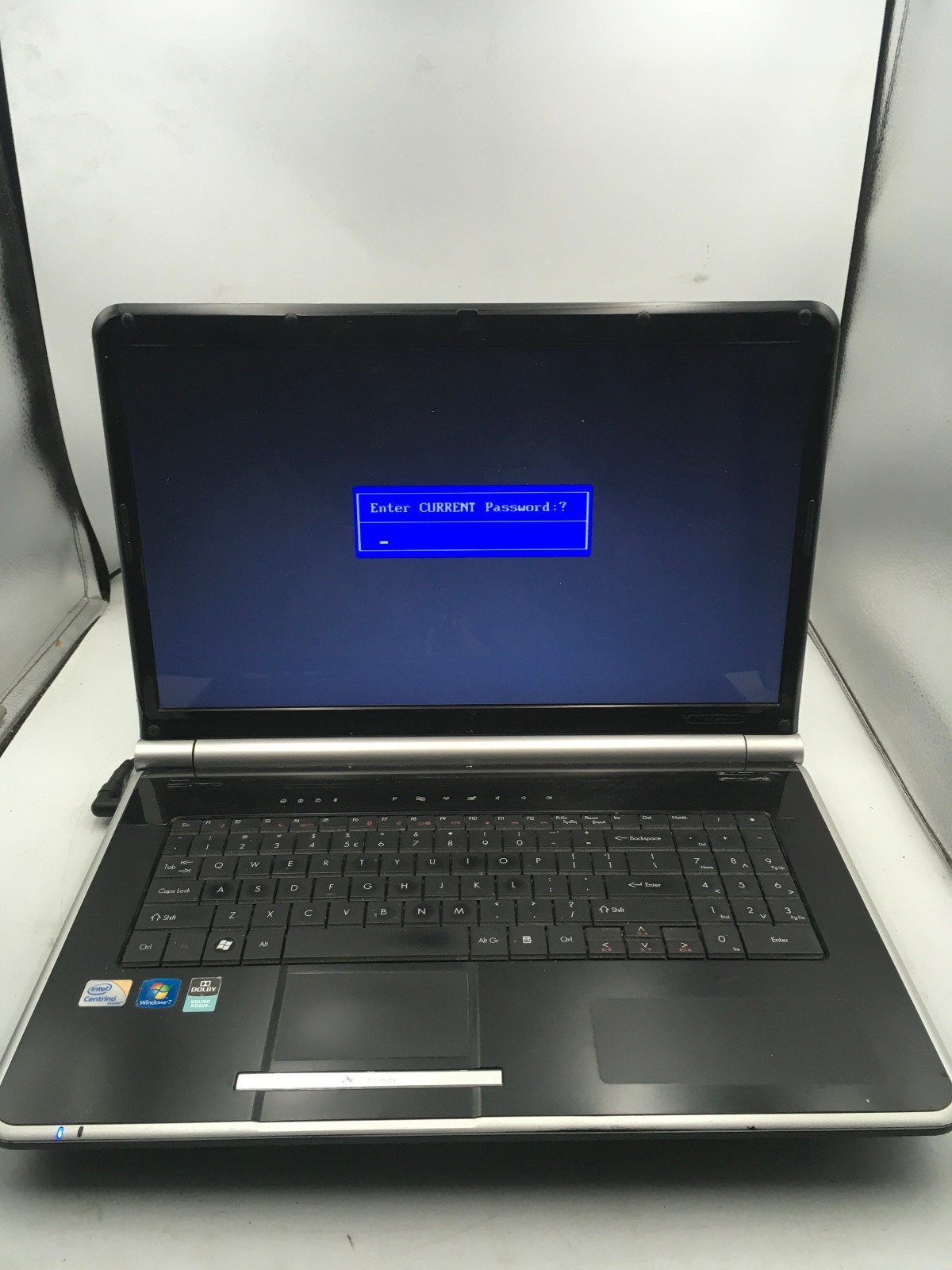 GATEWAY NV7802U - FOR PARTS/BIOS LOCK - INTEL 2 DUO T6600 - NO RAM -READ DESC-BB