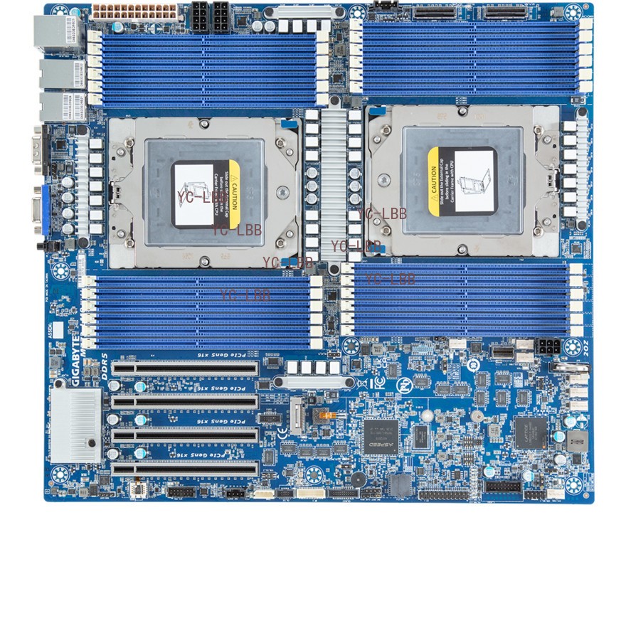 Gigabyte MZ73-LM2 support AMD EPYC 9005 SP5 DP Gen5 Server Board 9965 up to 500W