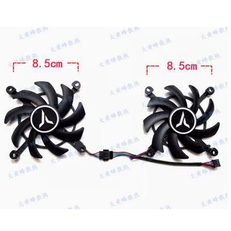 Graphics Card Cooling Fan For YESTON RX6600XT RX6600 6500 8GB GAEA Earth God ~~
