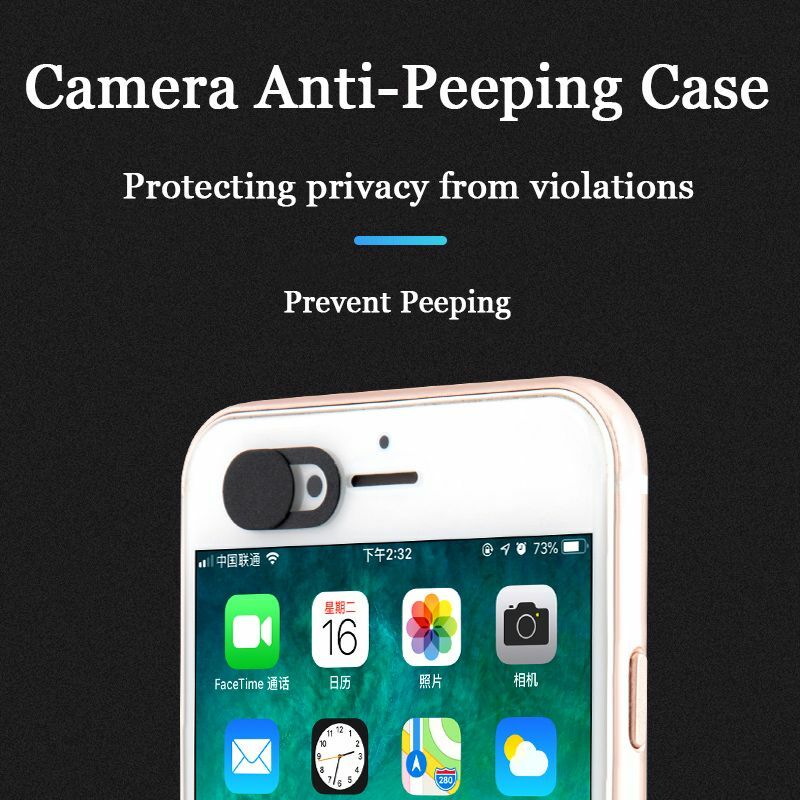 6Pcs Mobile Phone Sticker WebCam Cover Shutter Magnet Slider Privacy Laptop Tech