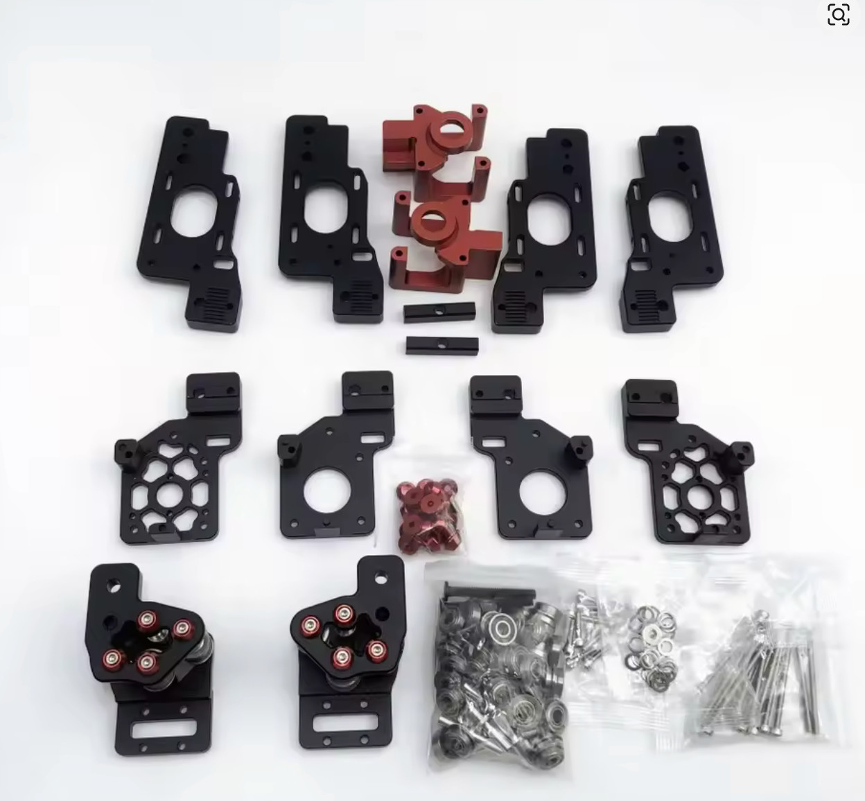 Funssor CNC All Metal Refined Voron2.4 Trident 3D Printer 9mm Belt 4AWD UPGRADE