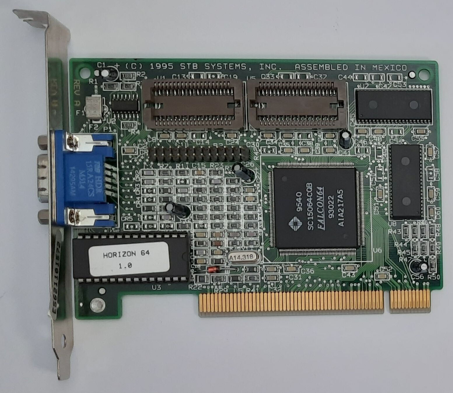 STB Horizon 64 PCI Graphics Card (Sierra Falcon 64, SC15064, 1MB, Retro, 1995)