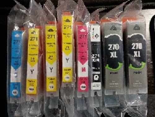 E-Z Ink 8 Pack 271 - 270 XL Ink Cartridges for Canon 270 271 Ink Cartridges