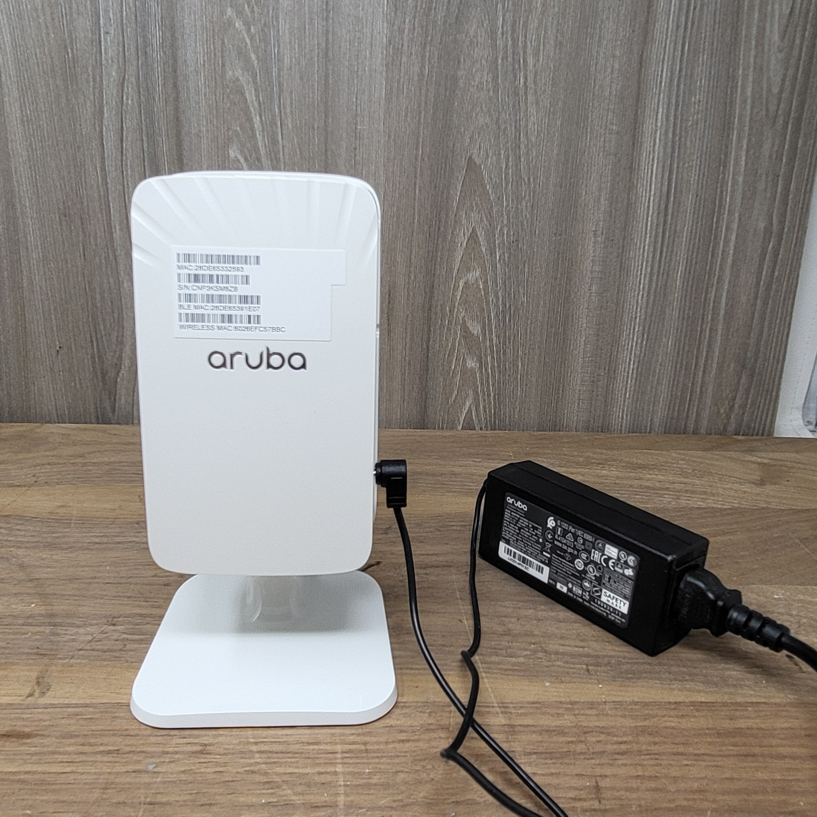 Aruba AP-505H R3V57A APINH505 WiFi 6 Wireless Access Point w/ Stand & AC