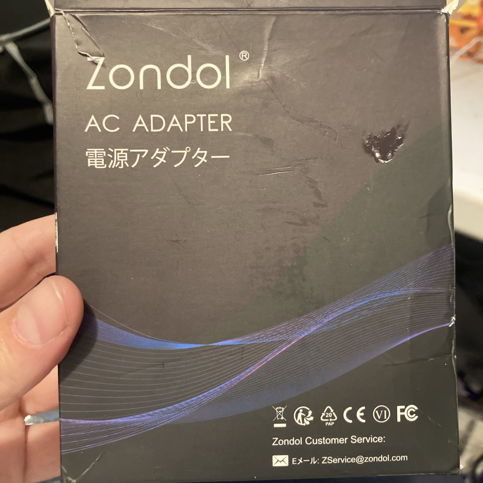 Open Box Generic ASUS ZenBook Charger 65W AC Adapter – New, Unused-Zondol
