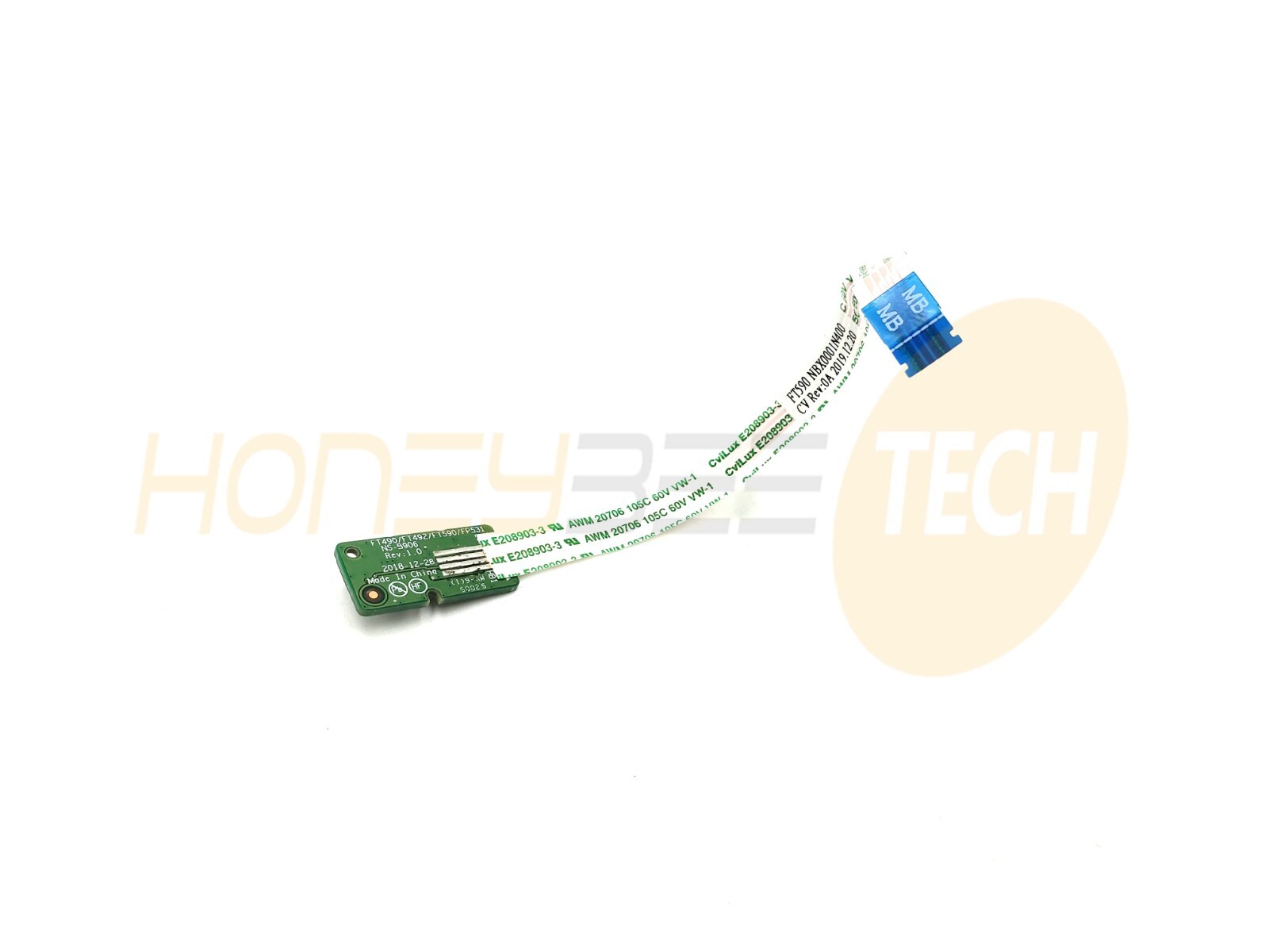 GENUINE LENOVO THINKPAD T590 LAPTOP SENSOR BOARD 01YT387 TESTED