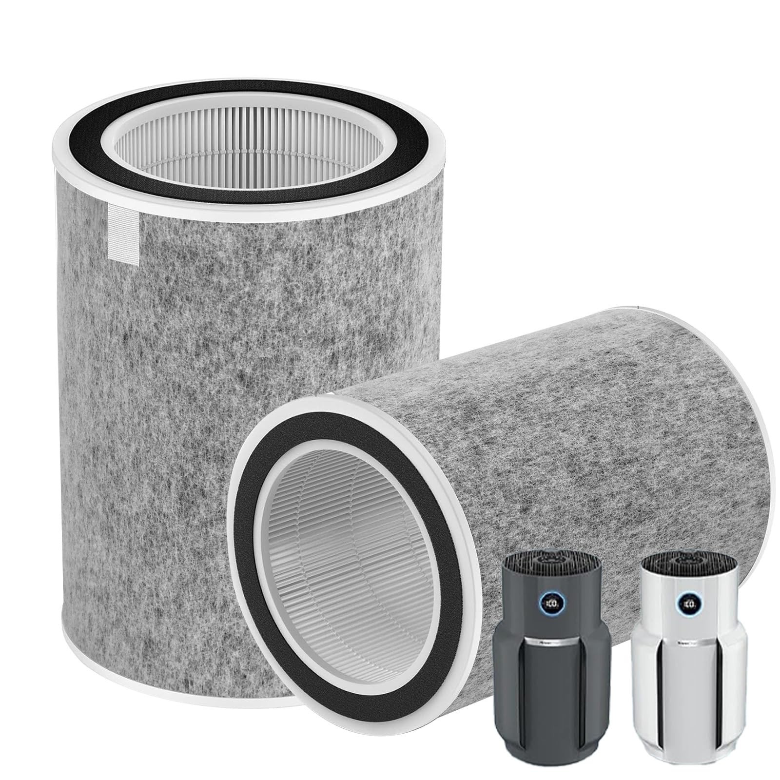 2Pack HP202 HP302 Replacement Filter Compatible with Shark HP201 HP202 HP302 ...