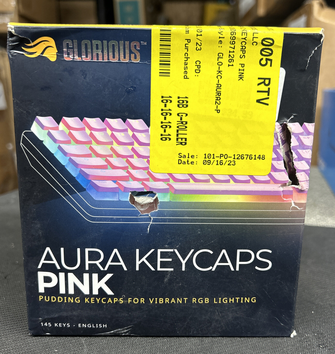 Glorious PC Gaming Race Aura V2 Keyboard cap (GLO-KC-AURA2-P)