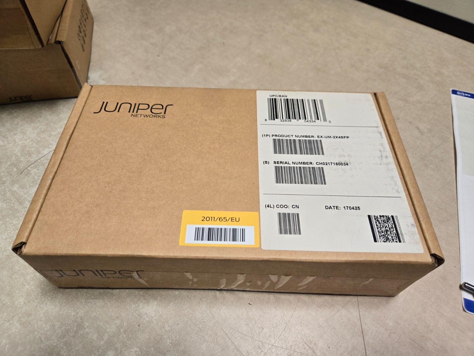 SEALED Juniper 2-Port 10G SFP and 4-Port 1G SFP Uplink Module EX-UM-2X4SFP