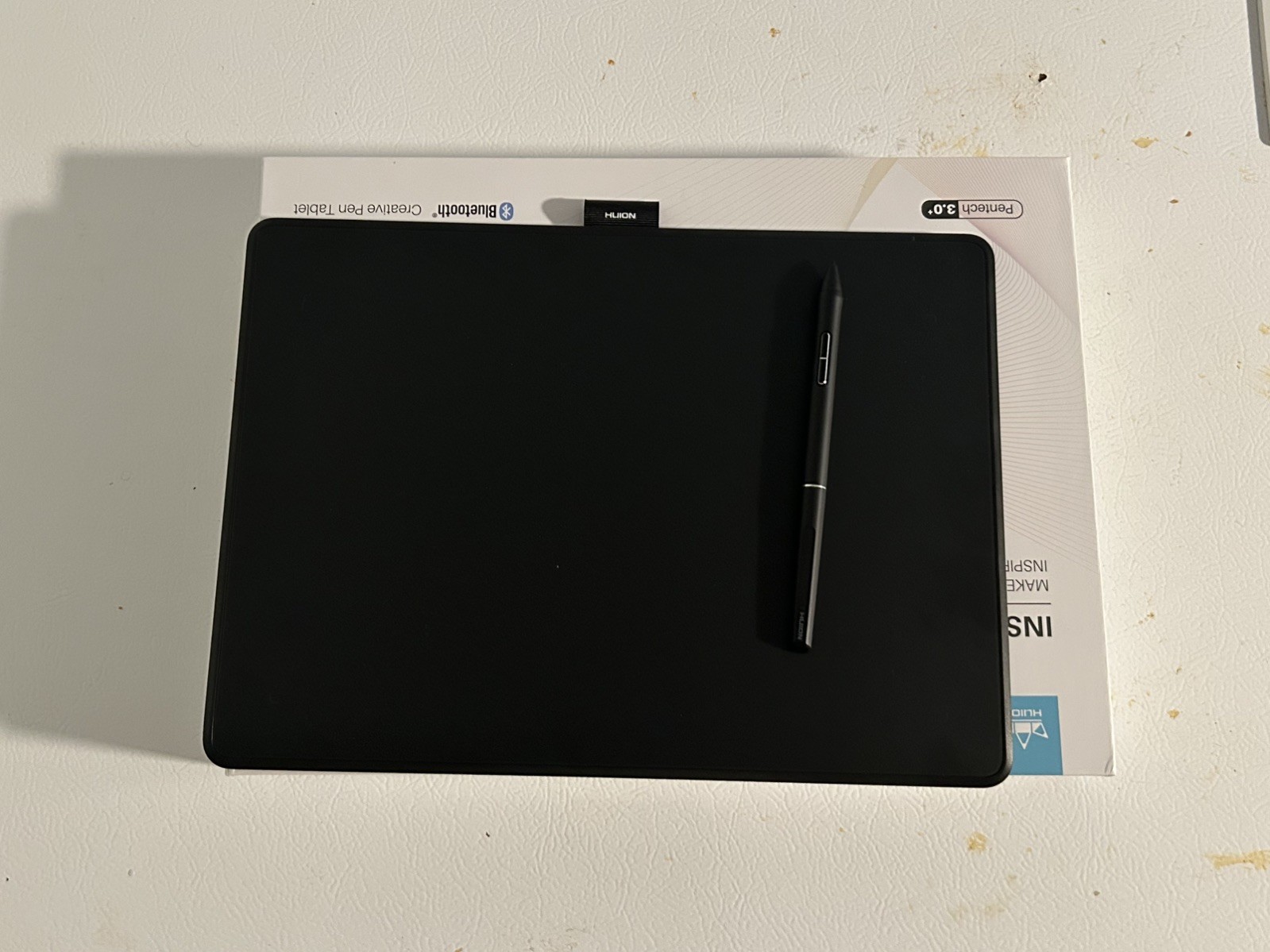 HUION Inspiroy Frego Medium Wireless Drawing Tablet, 10 x 6.25 Medium, Black