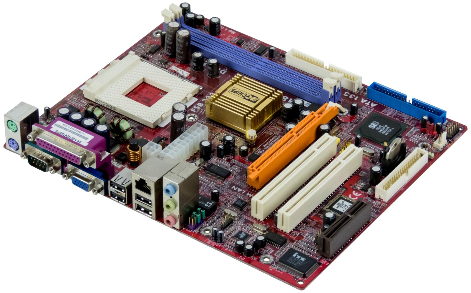 PC CHIPS M863G SOCKET 462 2x DDR AGP PCI IDE/ATA mATX