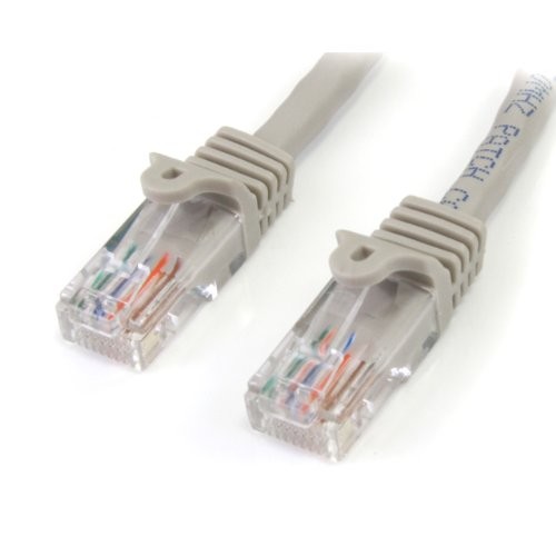 Startech 45PATCH25GR 25ft Gray Cat5e Utp Patch Cable RJ45 M-F