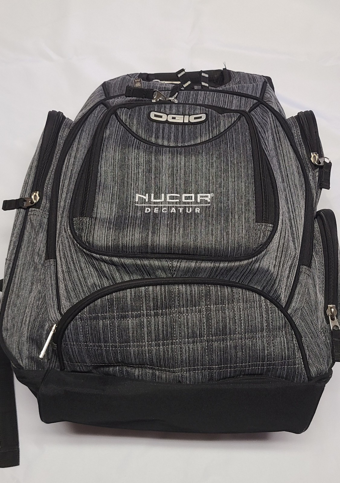 OGIO Metro Tech Backpack — "Noise" Heather Grey/Black Corporate/Promo Variant