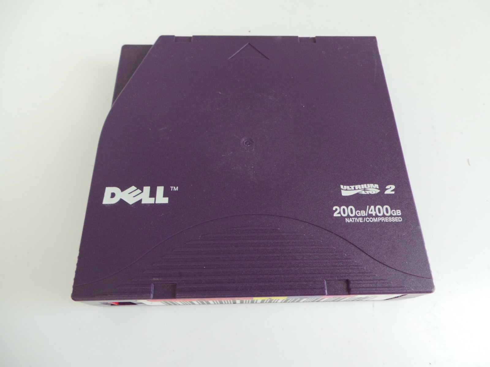 LOT OF 6 DELL ULTRIUM LTO 2 DATA TAPE CARTRIDGE 200GB 400GB NATIVE COMPRESSED