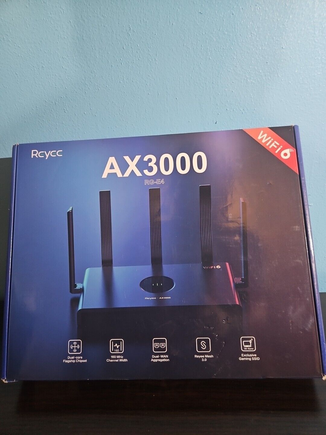 REYEE AX3000 RG-E4 WIFI Router - BLACK