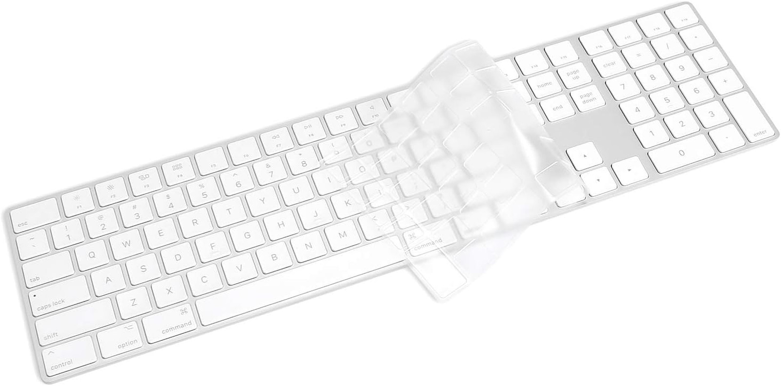 Keyboard Cover Skin for 2018-2017 Magic Keyboard with Numeric Keypad