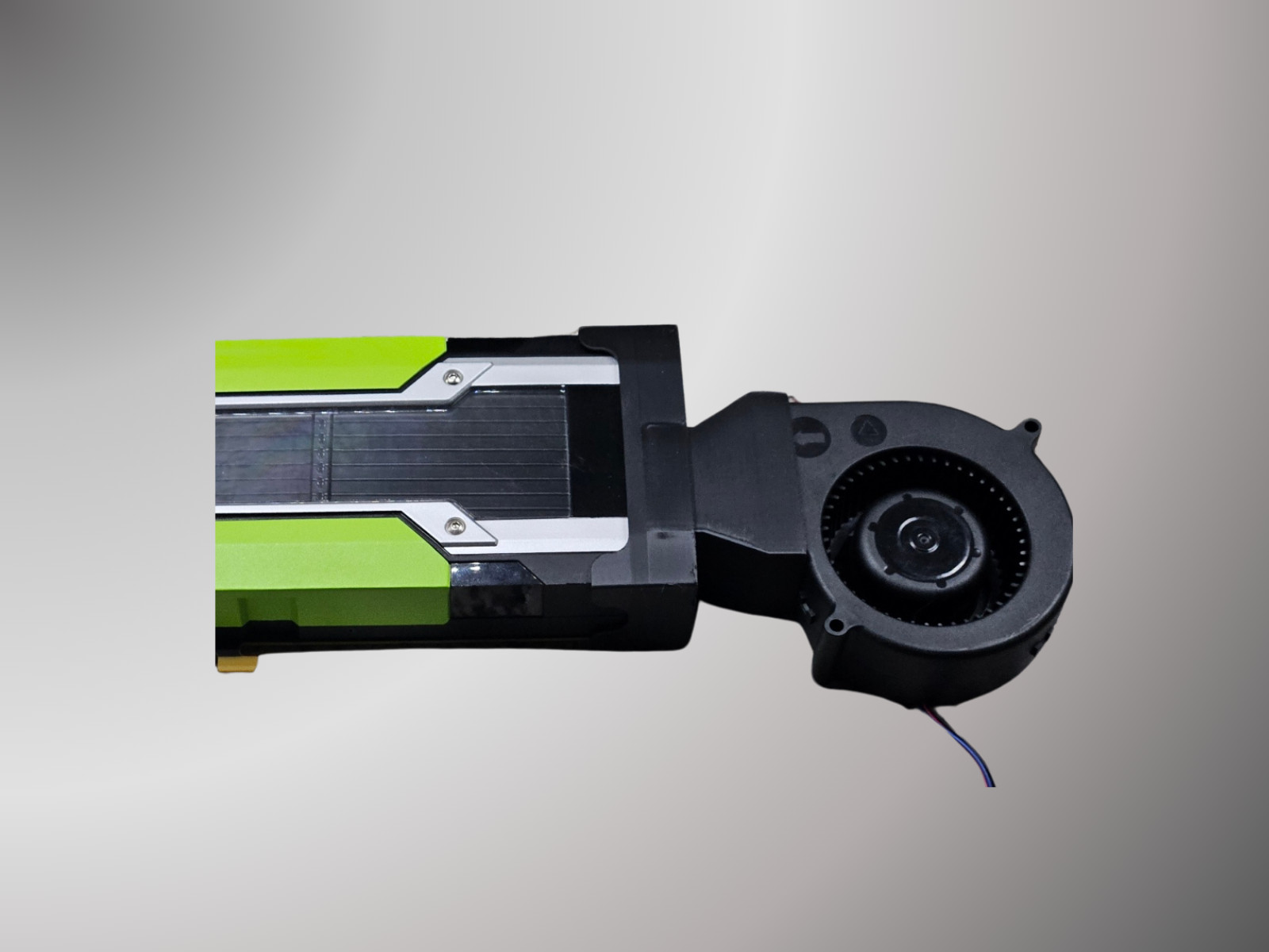 AMD GPU Cooling Blower Fan Shroud AMD Mi25 RADEON Accelerator Card AI