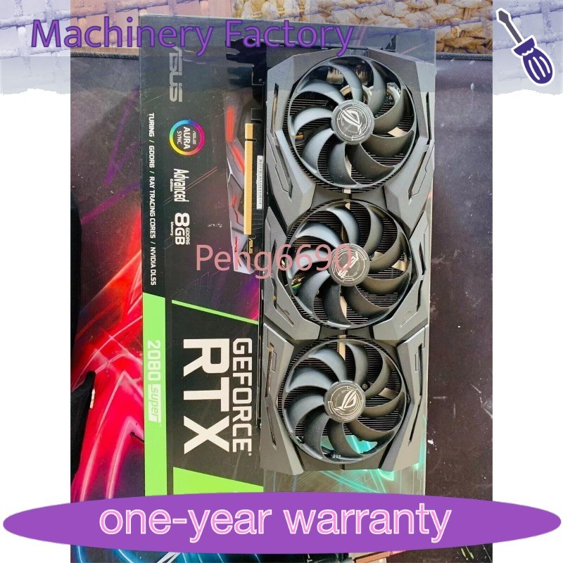 Open Box ASUS ROG-STRIX-RTX2080S-A8G-GAMING RTX 2080 SUPER 8GB Graphics Card