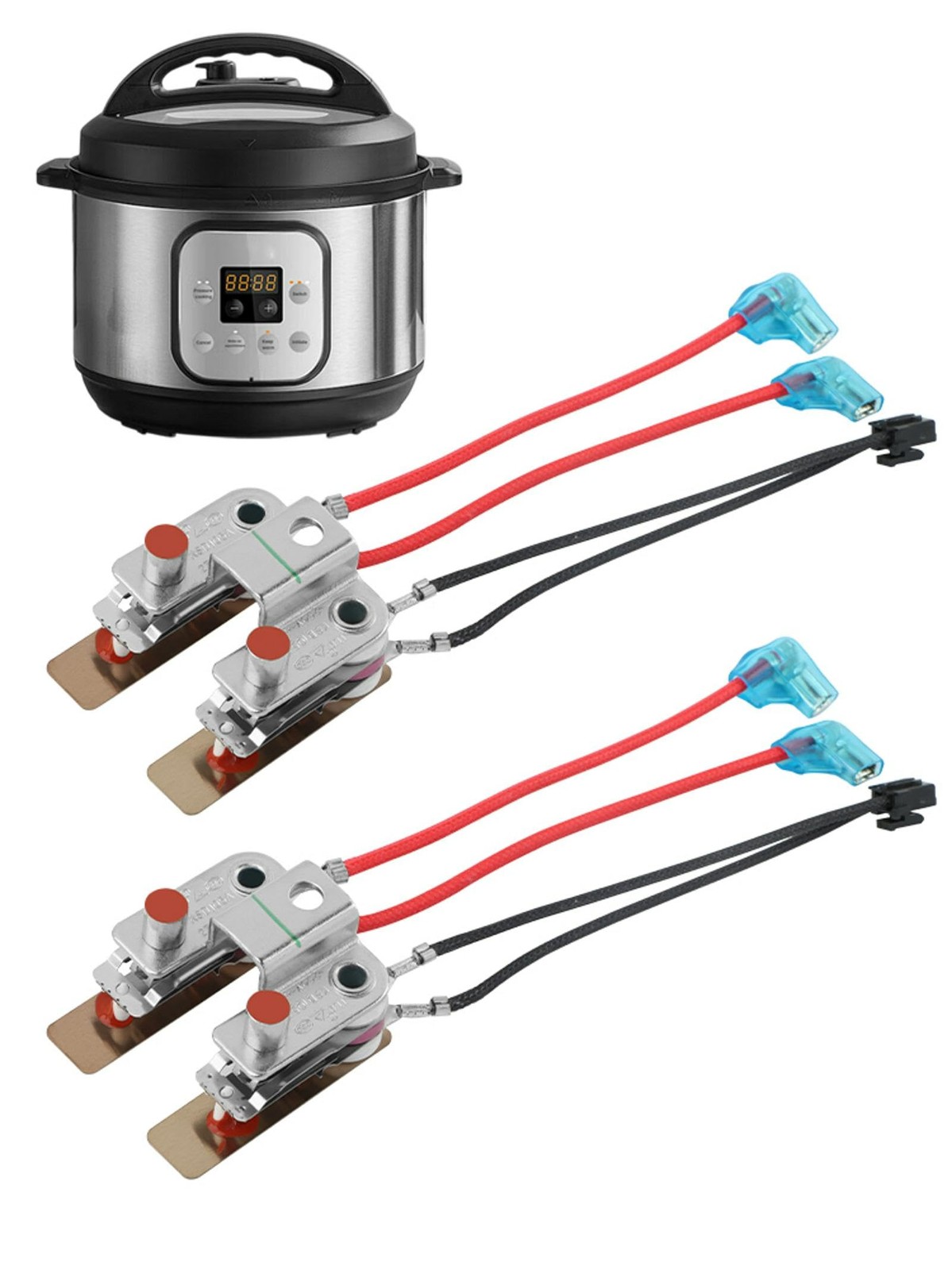 Pressure Sensor Replacements for Electric Pressure Cookers, 2 Pcs