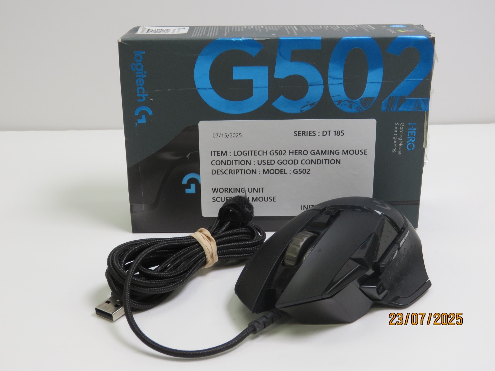 Logitech G502 HERO  Gaming Mouse [DT185]
