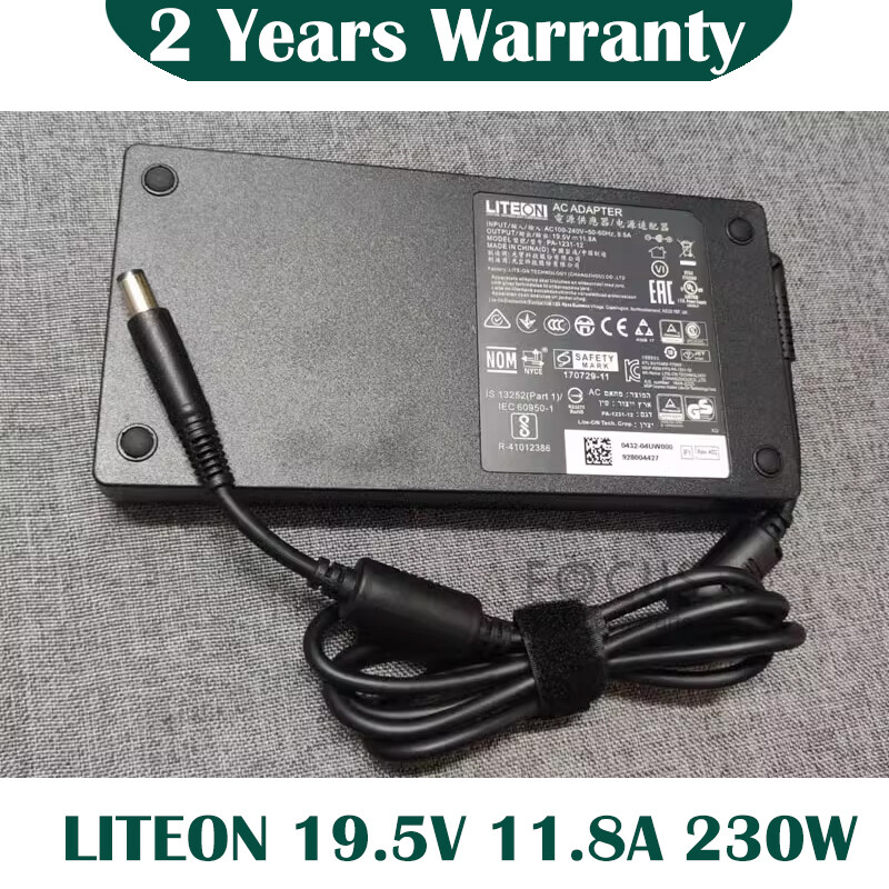 Genuine OEM LITEON 19.5V 11.8A PA-1231-12 For Intel NUC 11 NUC11PHKi7 230W 7.4mm