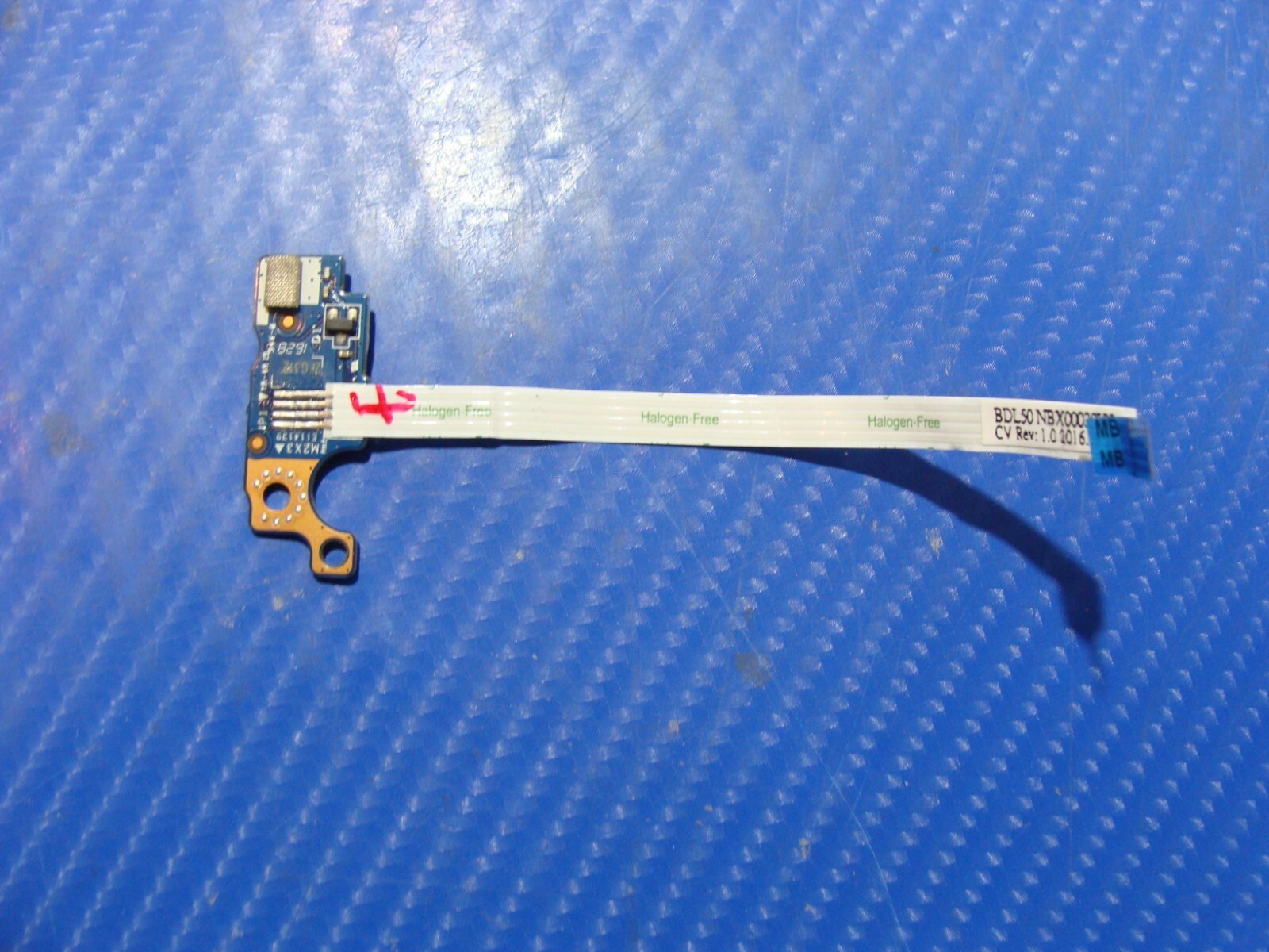 HP 15-ba052wm 15.6" Genuine Power Button Board w/Cable LS-C701P