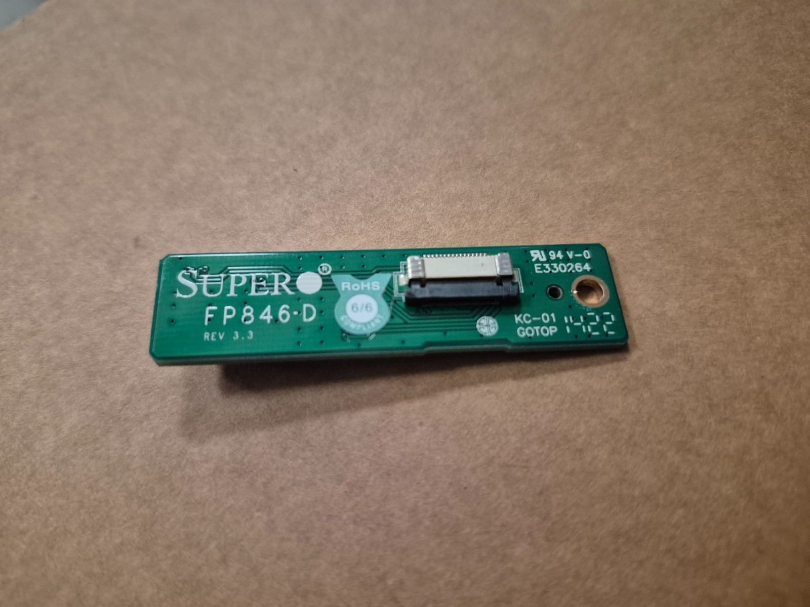 SuperMicro FP846-D Front Control Board for CSE-846/CSE-847 Server Chassis