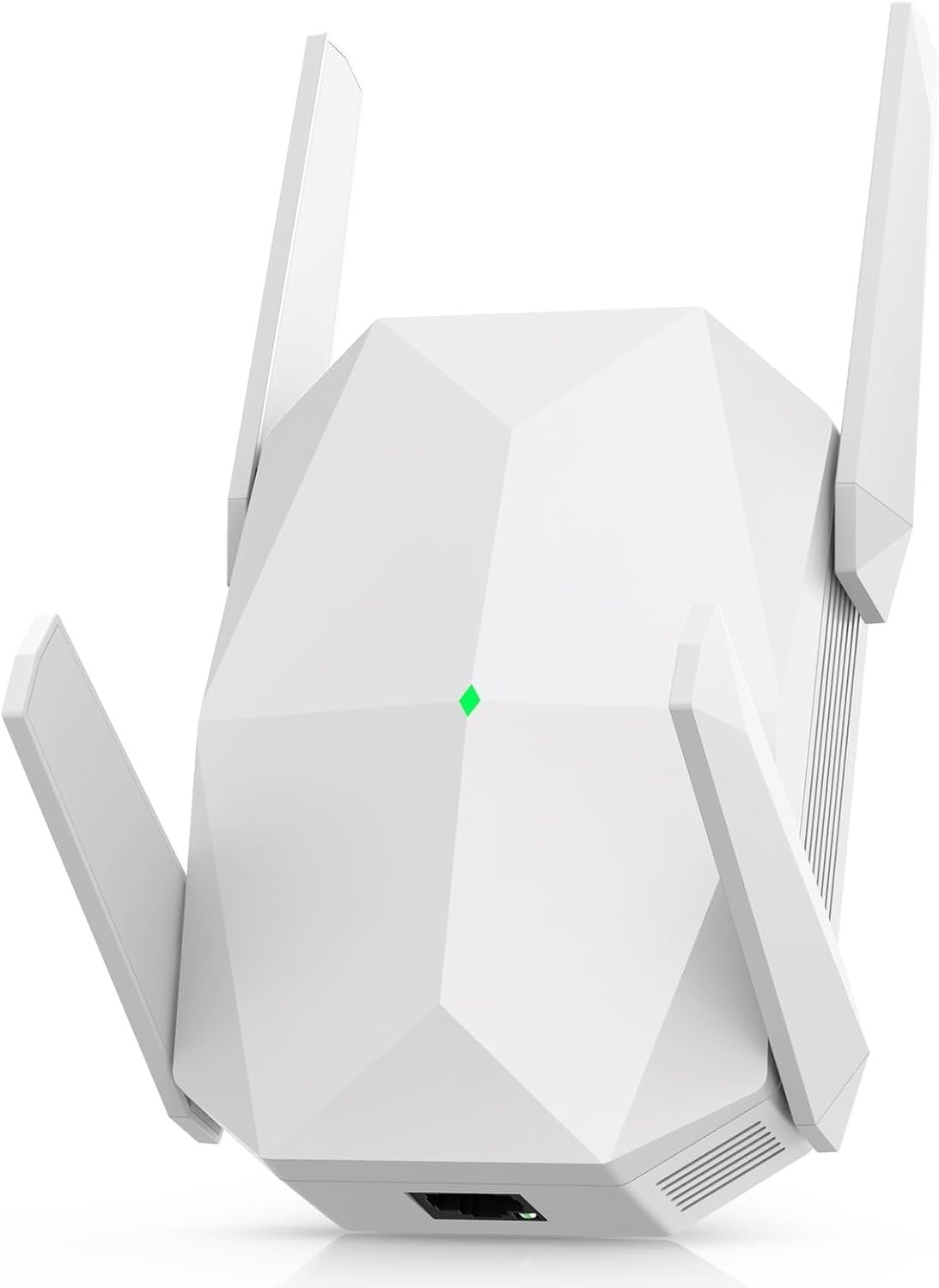 Ingabis 2025 Ax3000 Wifi 6 Range Extender 3000Mbps 1 Lan Port White