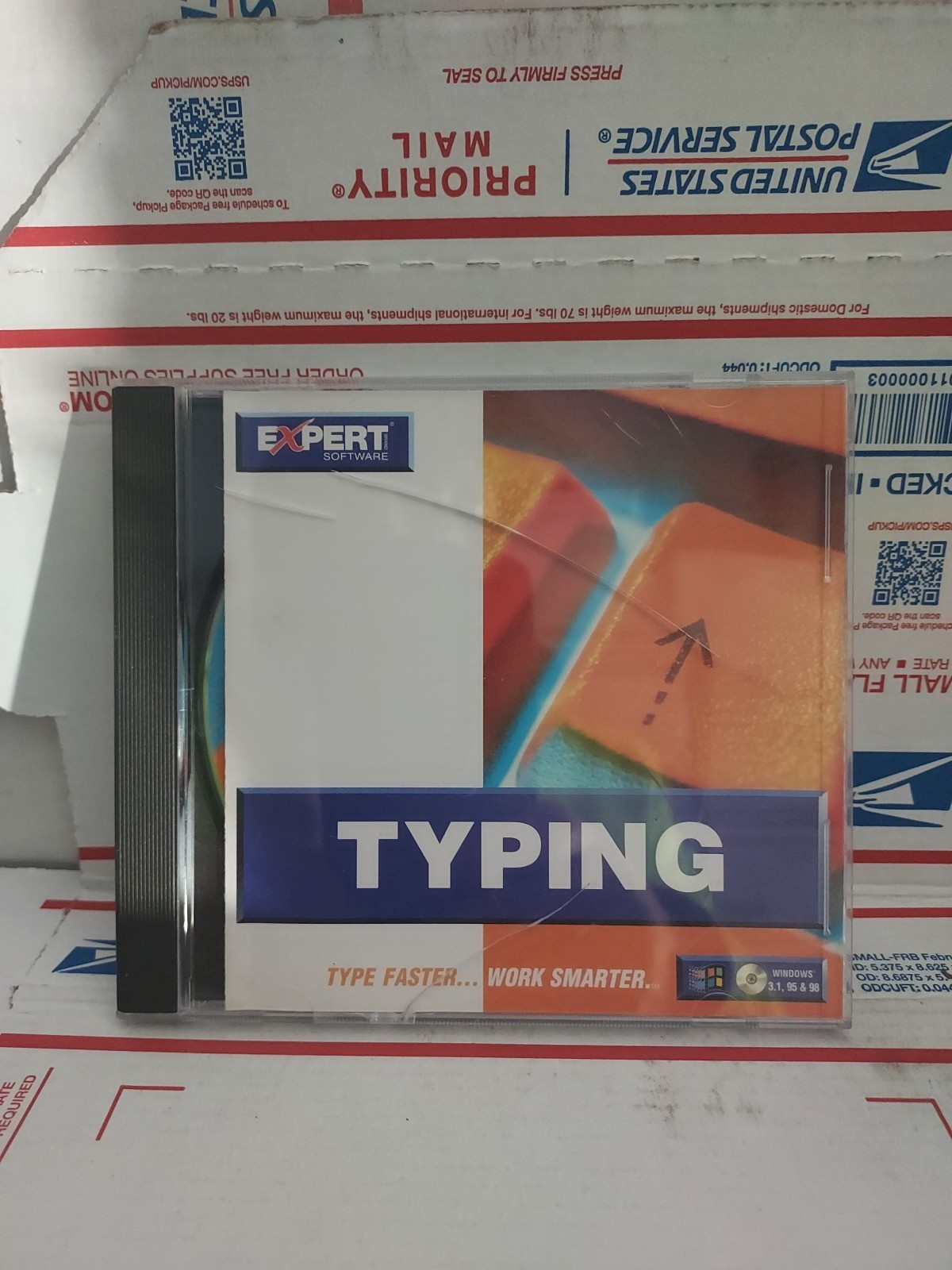 Typing Software by Expert Windows 3.1, 95, 98 Good Used - #139