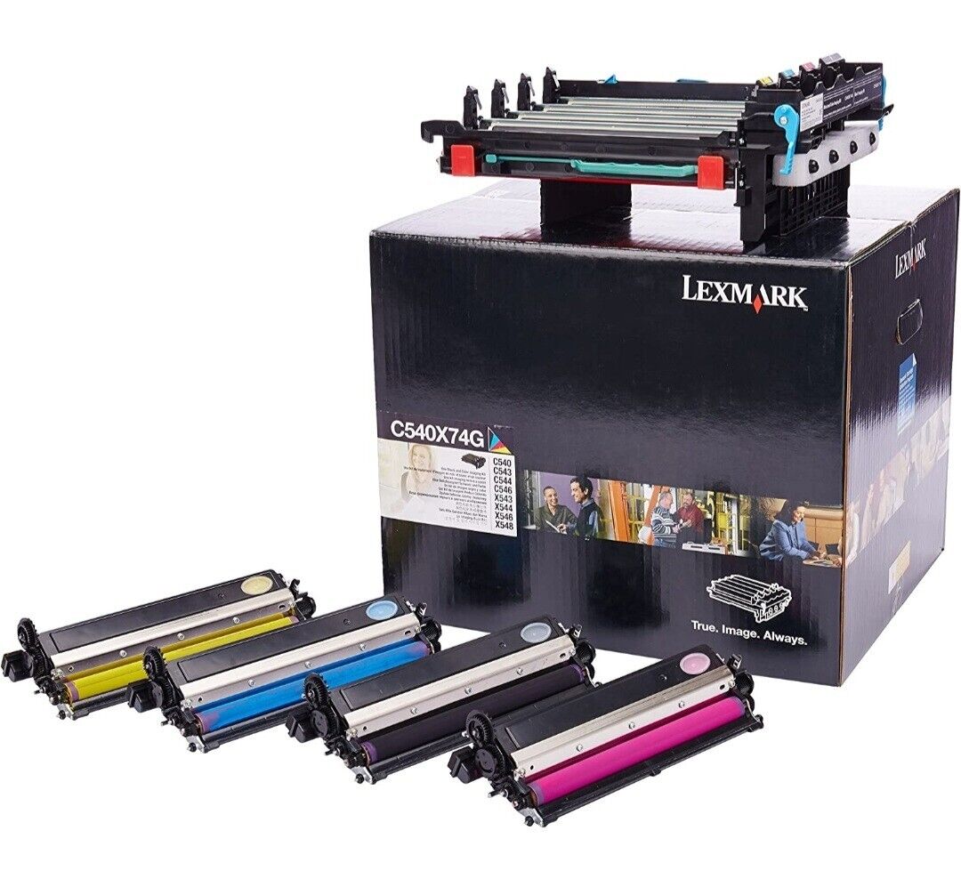 Genuine Lexmark C540X74G Black & Color Imaging Kit C540/543/544/546