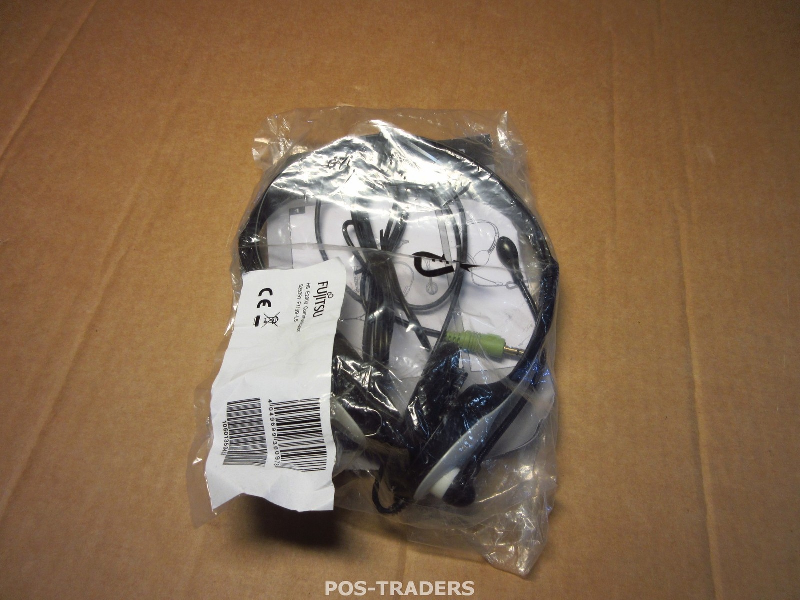 Fujitsu HS E2000 Communicator Headset Call Centre/Office Binaural NEW NEW