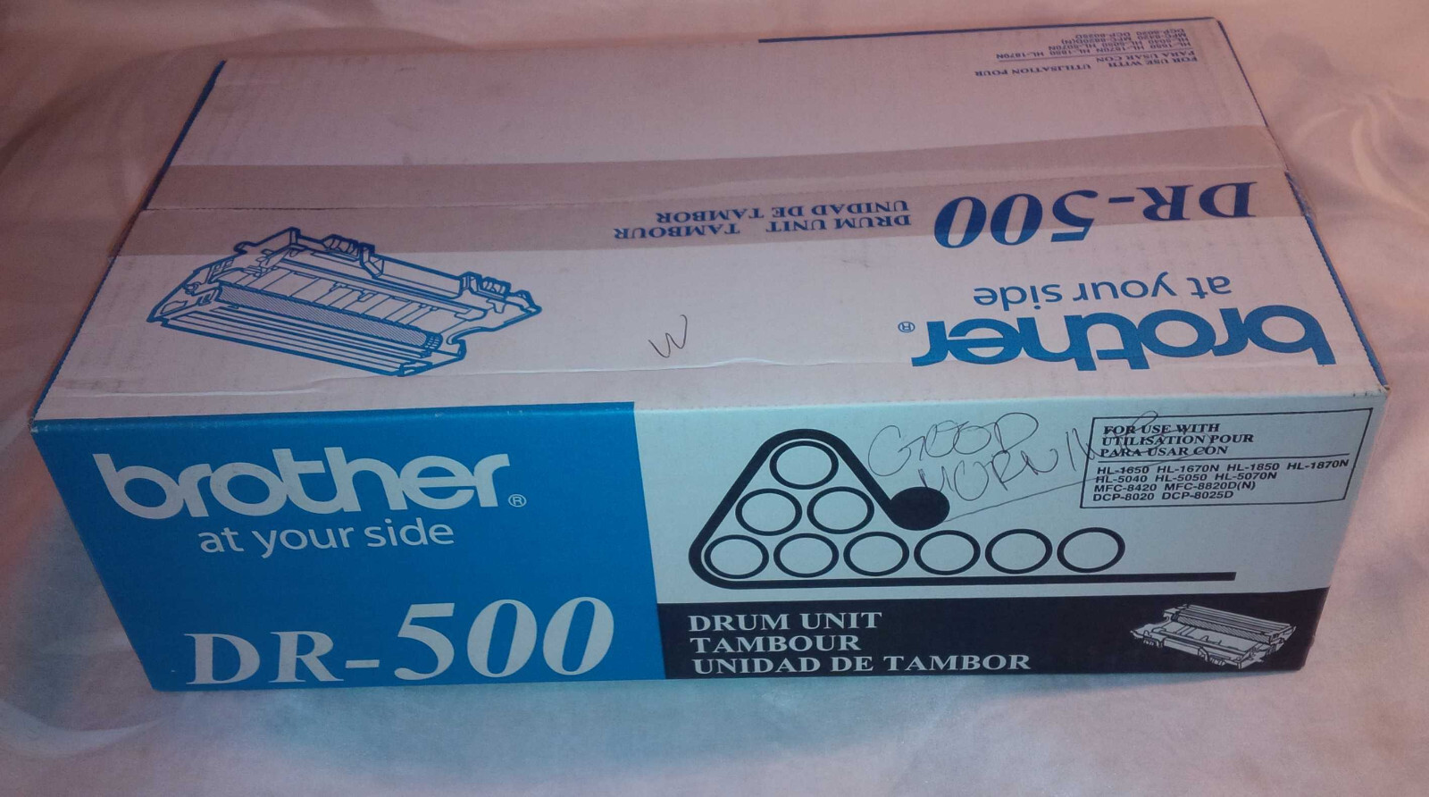 NEW GENUINE BROTHER DR-500 DR500 DRUM UNIT - FACTORY SEALED - See Pics