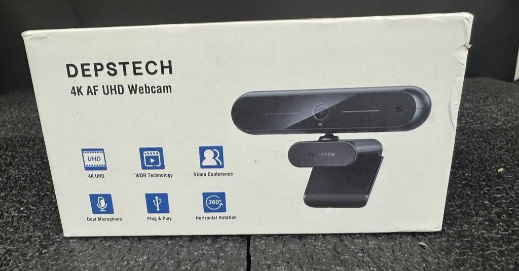 Depstech DW40 4K AF UHD Webcam 3640*2160px 30 FPS DC 5v Auto-Focus