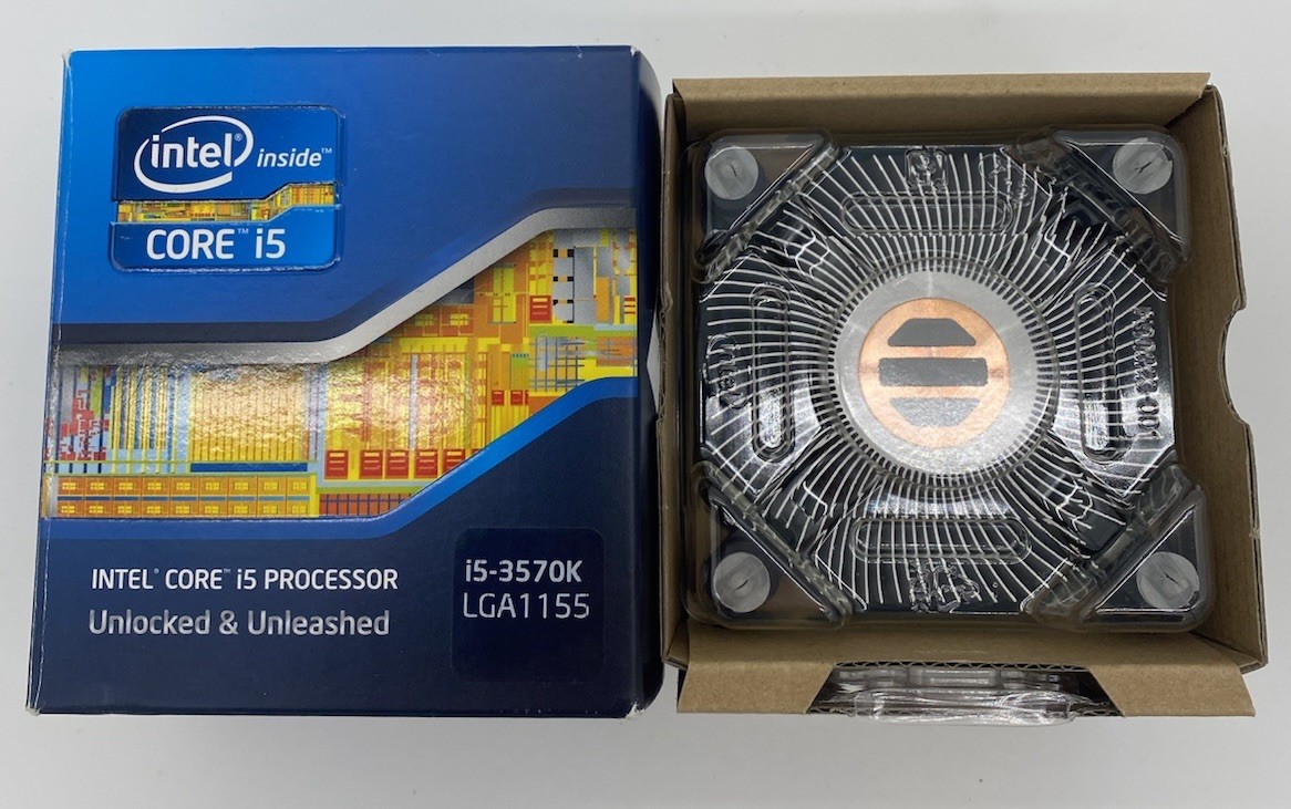 Intel Core i5-3570K 3.4GHz Quad-Core LGA1155 Cooler - No CPU