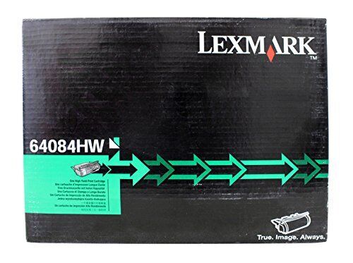 Lexmark 64084HW Toner Cartridge Black High Yield Genuine T640 T640dn T640dtn