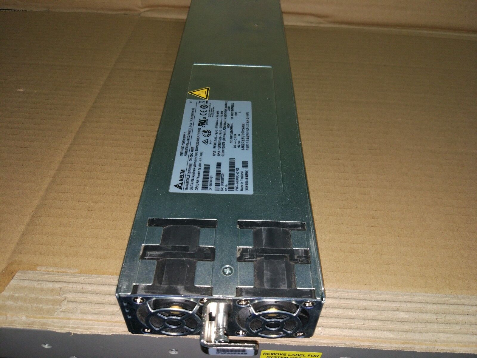  Genuine Cisco PWR-4.4KW-DC-V3 DC  Power Suply for ASR 9000 Series Tested 