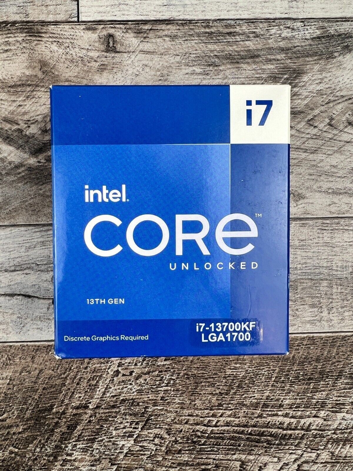Intel Core i7-13700KF - 13th Gen Raptor Lake 16-Core (8P+8E) Desktop CPU Proc...