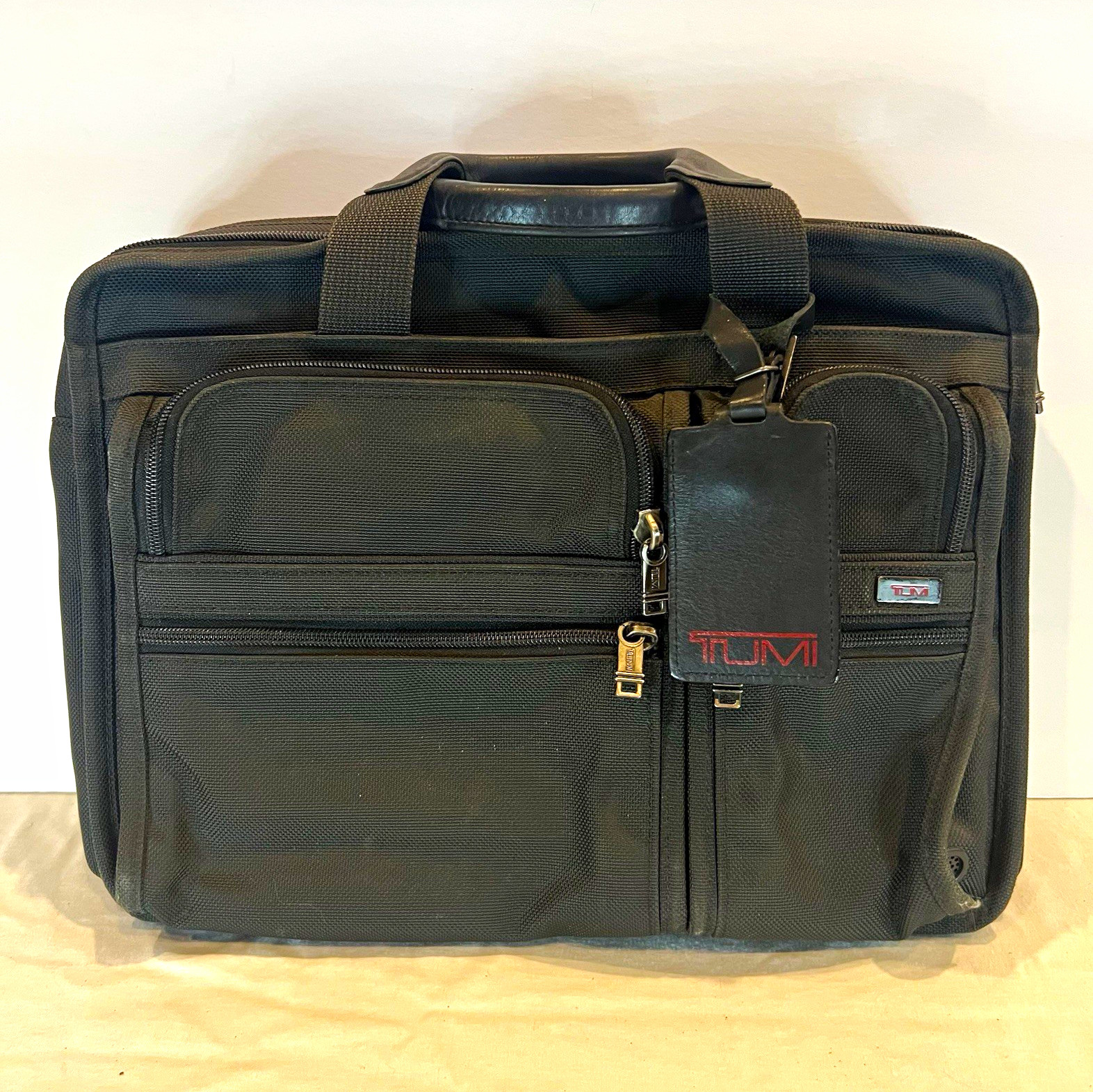 Tumi Alpha Expandable Organizer Laptop Briefcase (Style 26031D4)