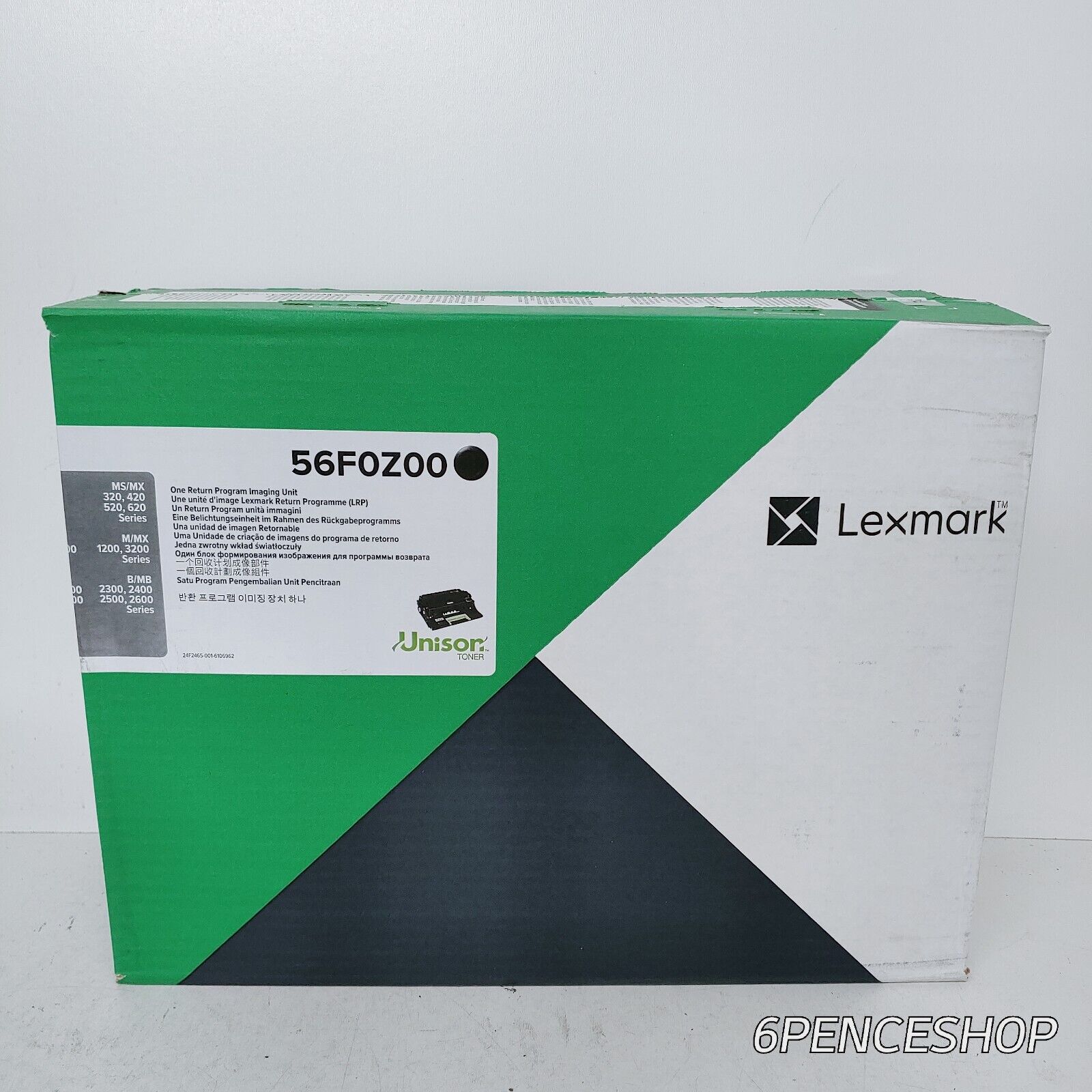 *Deformed Box* Lexmark 56F0Z00 Black Return Program Imaging Unit